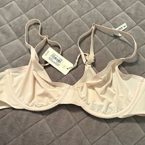 Aerie smoothez sheer Elegant Cream Underwire Bra 36A